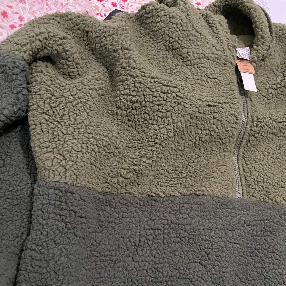 PINK teddy Hoodie size XL